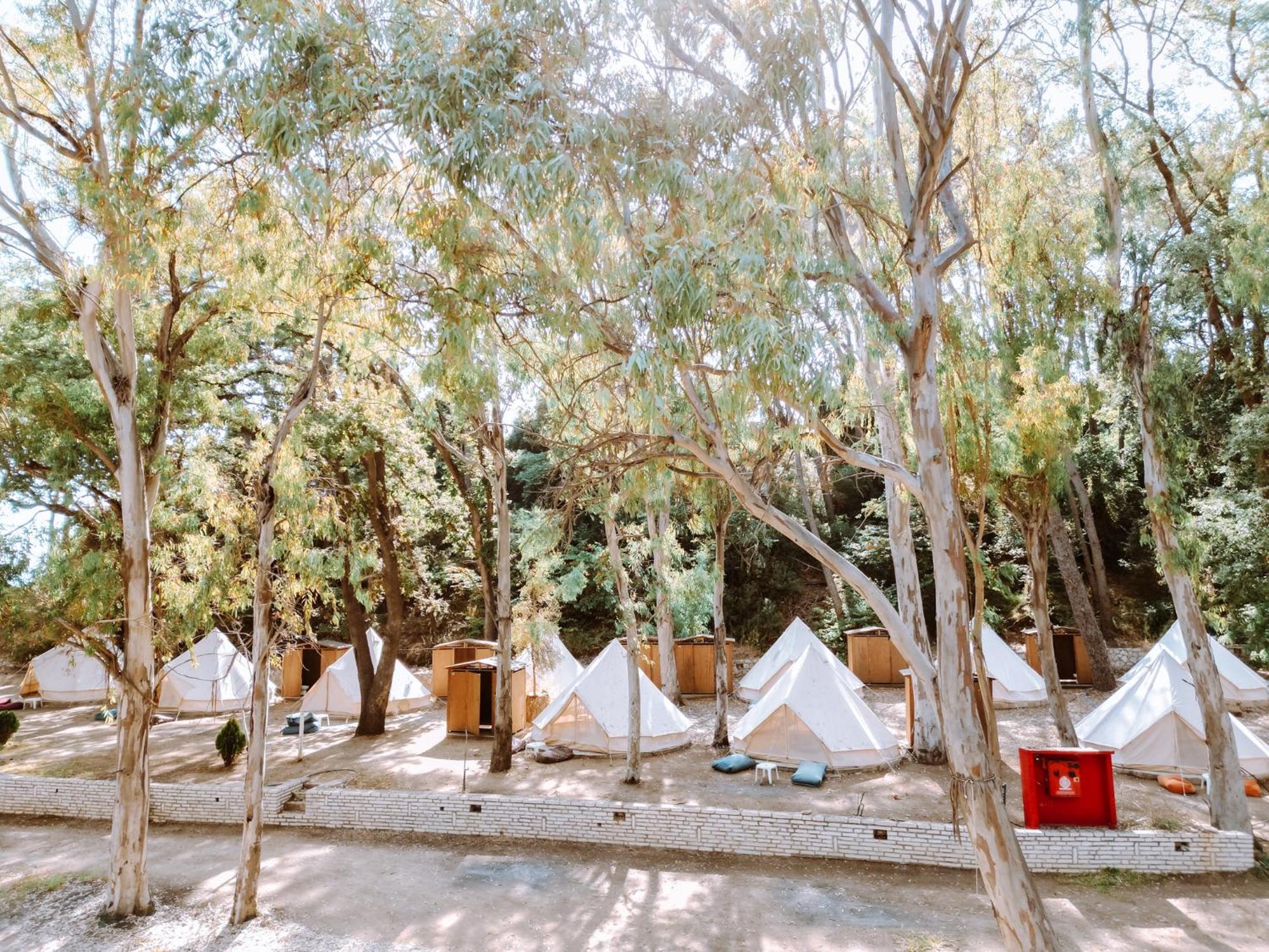 Burano Camping Beach-Bar Nea Thesi Exterior foto