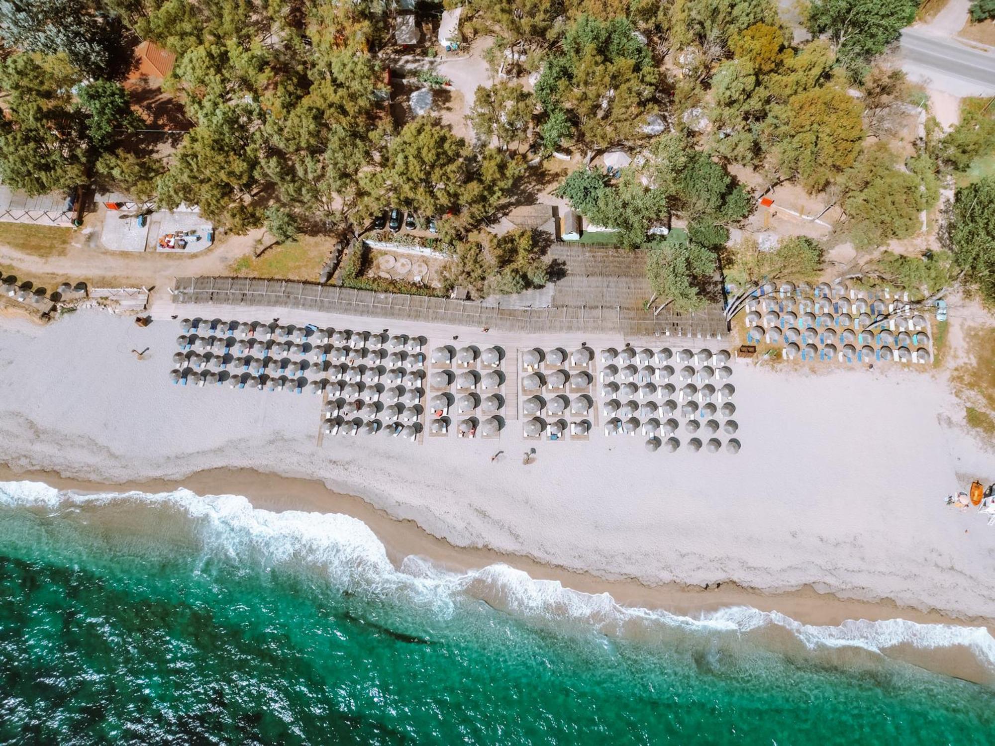 Burano Camping Beach-Bar Nea Thesi Exterior foto