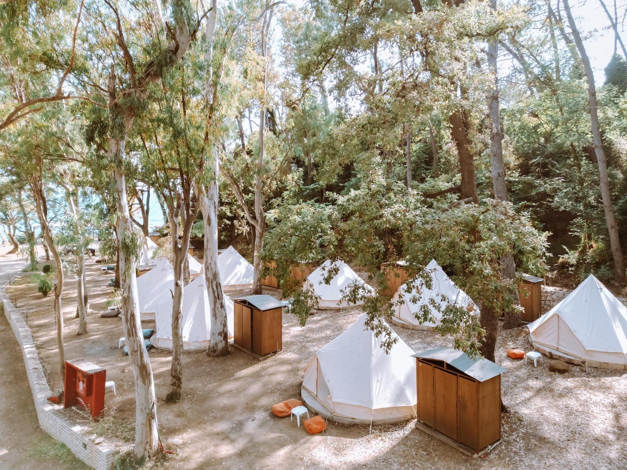 Burano Camping Beach-Bar Nea Thesi Exterior foto
