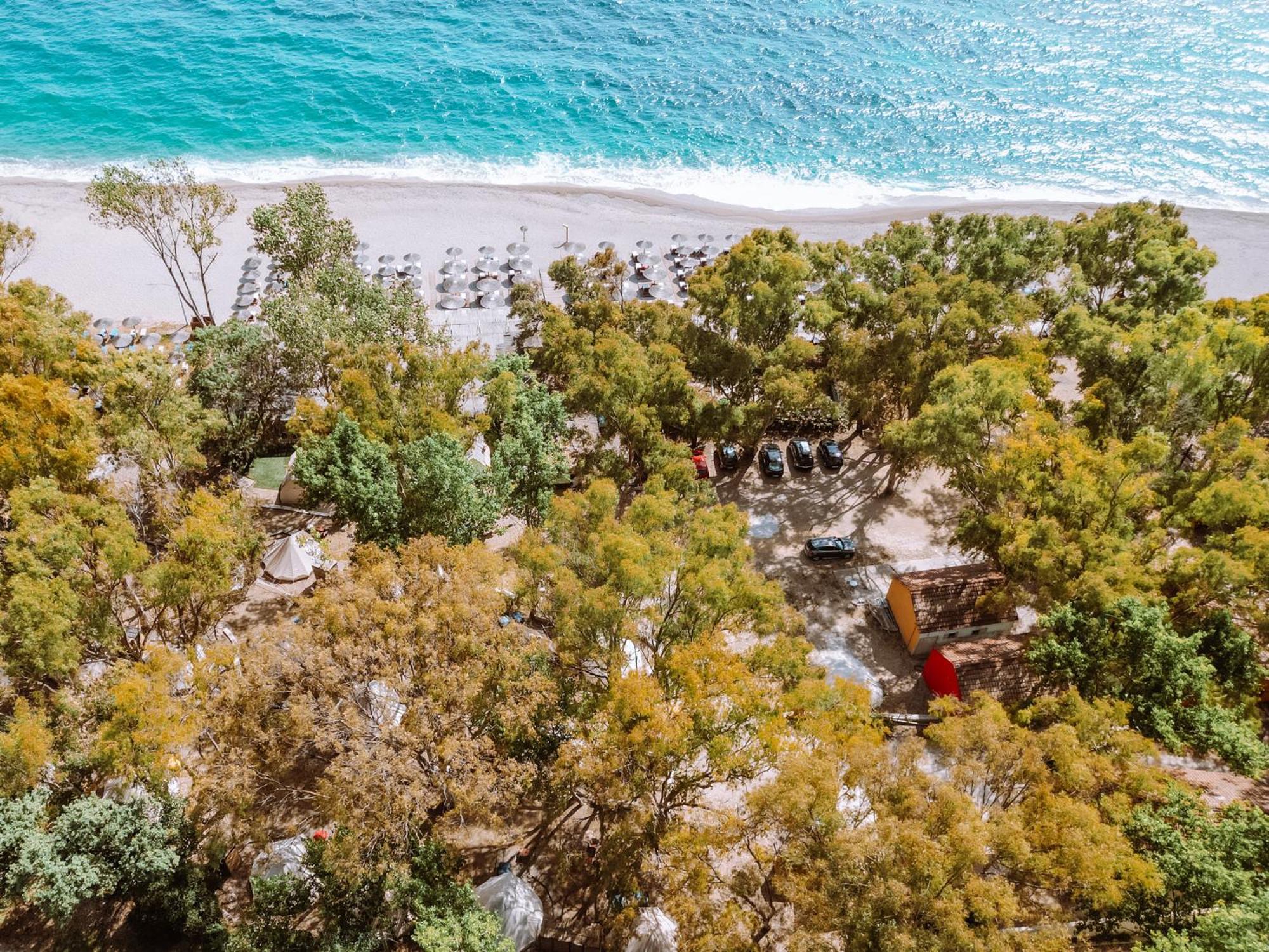 Burano Camping Beach-Bar Nea Thesi Exterior foto