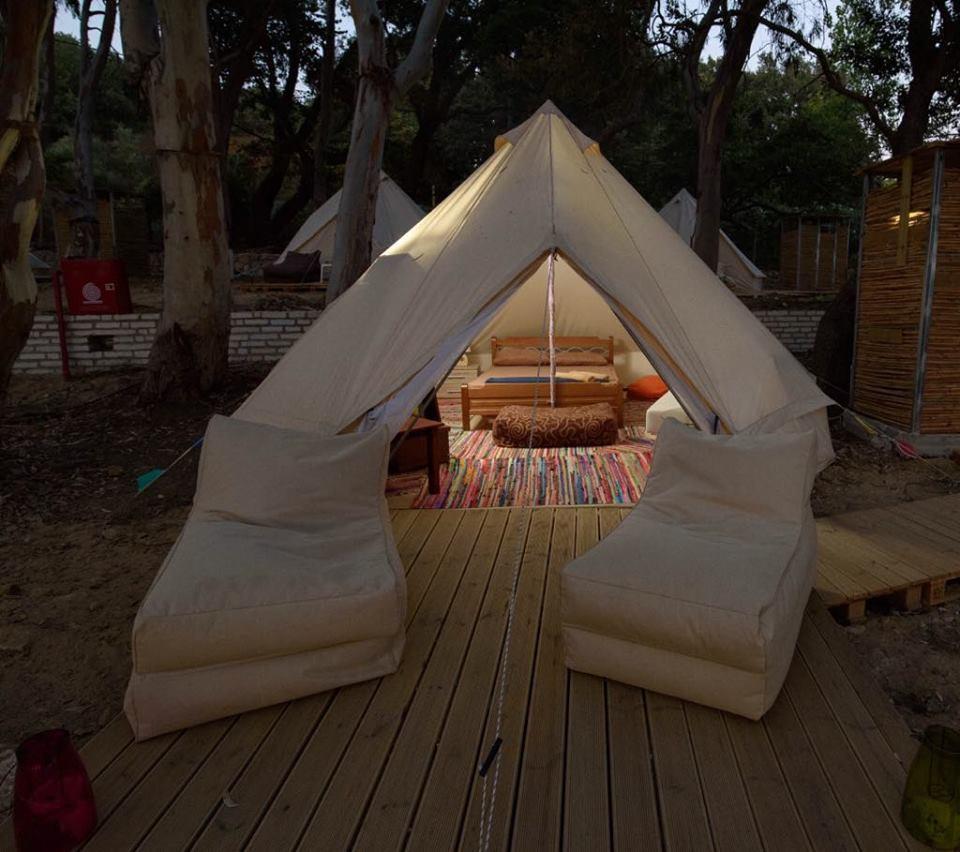 Burano Camping Beach-Bar Nea Thesi Exterior foto